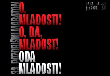 33. Pozorišni maraton