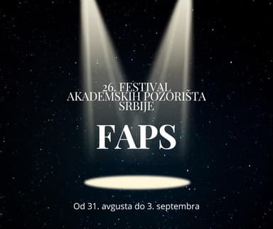 26. Festival akademskih pozorišta Srbije
