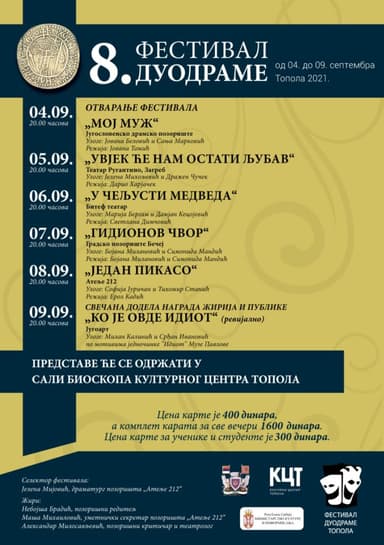 8. Festival duodrame u Topoli