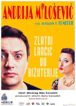 Zlatni lančić od bižuterije